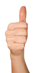 Hand Showing Thumbs Up