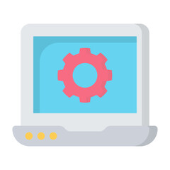 Web Development Flat Icon