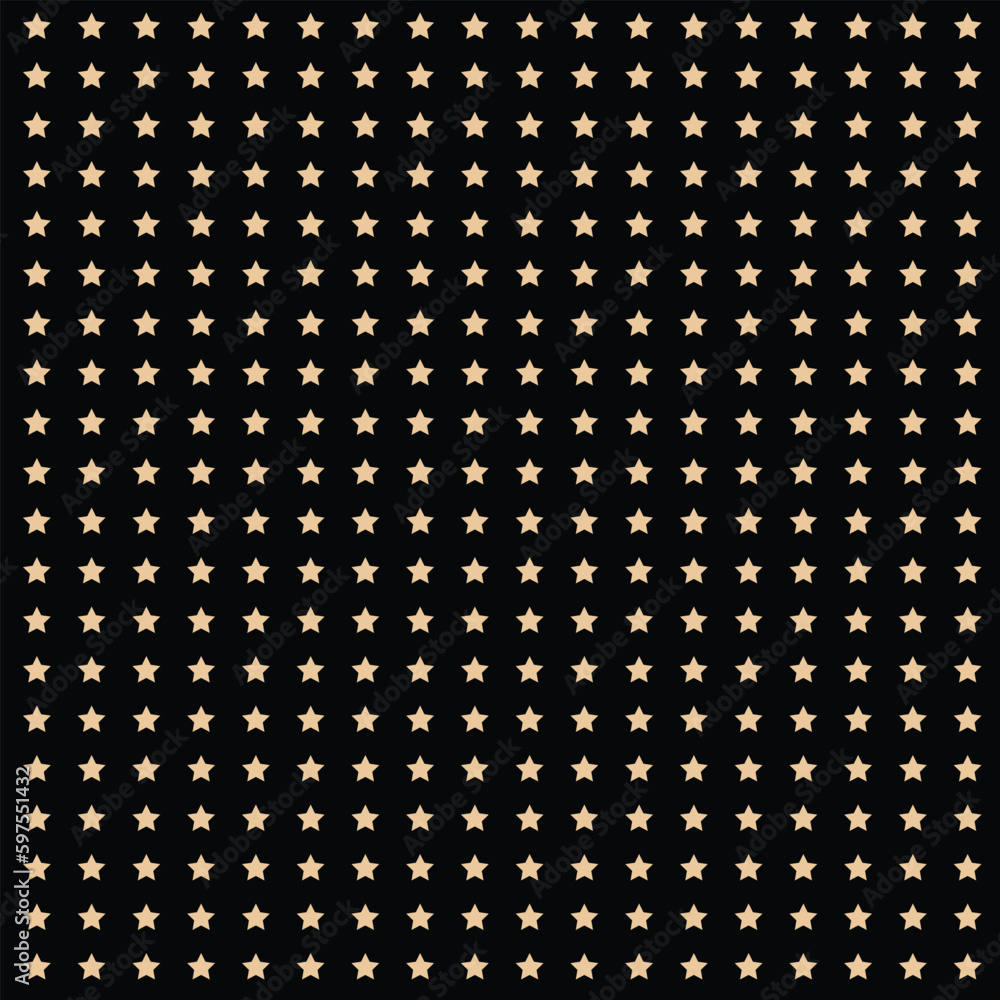 Poster abstract modern seamless star pattern vector art.