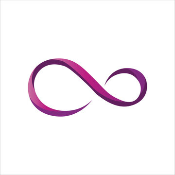 infinity logo and symbol template icons vector illustration