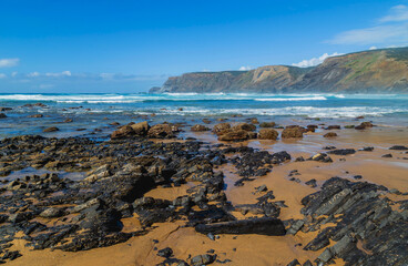 Beautiful beach in Algarve
