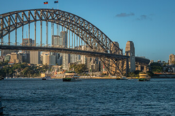 Fototapeta na wymiar Harbour Bridge, Sydney, New South Wales, Australia