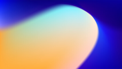 ABSTRACT BLURRED BACKGROUND ELEGANT GRADIENT MESH BLUE ORANGE SMOOTH COLOR DESIGN VECTOR TEMPLATE GOOD FOR MODERN WEBSITE, WALLPAPER, COVER DESIGN 