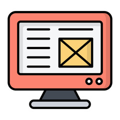 Web Development Line Color Icon