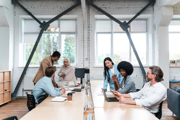 start up business team in the office