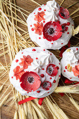 Delicious Easter cake on the table
