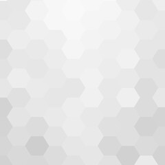 Gray hexagon background. Presentation template. Vector background. eps 10