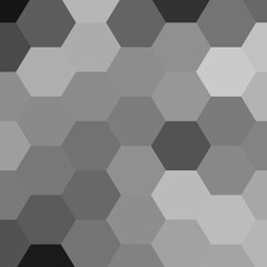 Geometric background. Colorful template for background. Gray hexagons. eps 10