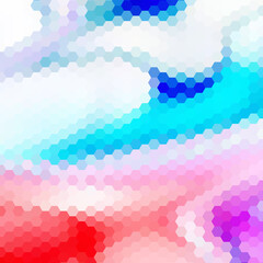 Color hexagon background. Presentation template. Vector background. eps 10