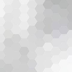 Gray hexagon background. Presentation template. Vector background. eps 10