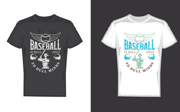 Baseball t-shirt  Design 