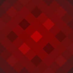 Red pixel background. Vector polygonal style. eps 10