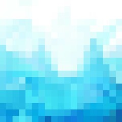 Light blue presentation template. Color Design element. Pixel.