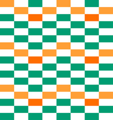 Simple, colorful, abstract, geometric pattern design background. Pattern graphic used for wallpaper, tile, fabric, textile.