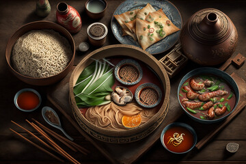 Asian Food and Tea