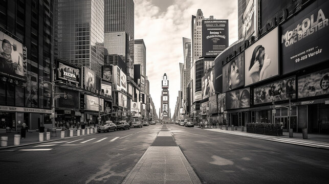 Times Square new york street © Alexandre