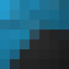 Color background in polygonal style. Vector illustration of a layout for advertising. Blue and Blue pixel. eps 10
