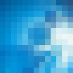 Fototapeta premium Geometric background with blue squares.m Design element. eps 10