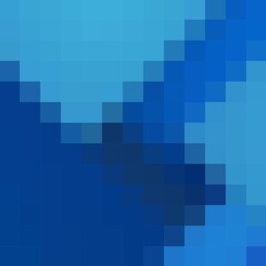 Geometric background. Presentation template. Vector background. polygonal style. Mosaic. Blue pixel. eps 10