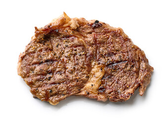 freshly grilled beef entrecote steak