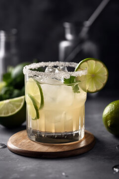 Fresh Lime Mint, Lemon Mint Cocktail, Juice, Mojito Beverage