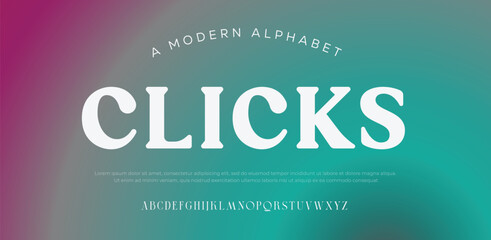 Elegant alphabet letters font and number. Classic Lettering Minimal Fashion Designs. Typography modern serif fonts and numbers. vector illustration