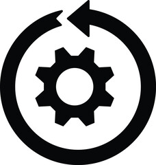 continuous improvement, gear icon