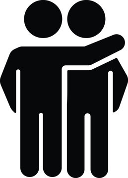 friends hug Icon