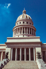 The Capitol in La Havana in Cuba