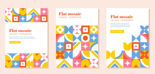 Mosaic templates set