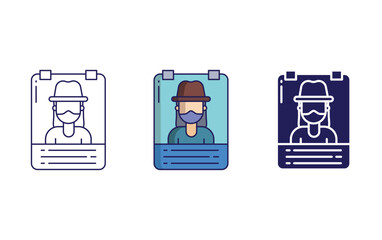 Wanted woman vector icon © Icongeek26