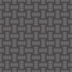 Seamless woodcut weave pattern background