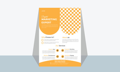 Business flyer vector design template creative presentation concept flat cover card Brochure design cover modern layout poster flyer