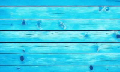 wooden planks background. Wooden texture. Blue wood texture. Wood plank background (Generative AI) - obrazy, fototapety, plakaty