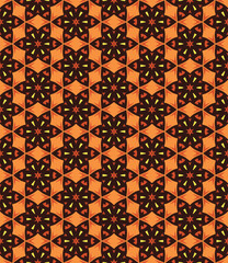 Multi color seamless abstract pattern. Background and backdrop. Multi Colored. Colorful ornamental design. Colored mosaic ornaments. Vector graphic illustration. EPS10.