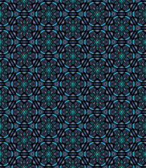 Multi color seamless abstract pattern. Background and backdrop. Multi Colored. Colorful ornamental design. Colored mosaic ornaments. Vector graphic illustration. EPS10.