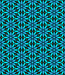 Multi color seamless abstract pattern. Background and backdrop. Multi Colored. Colorful ornamental design. Colored mosaic ornaments. Vector graphic illustration. EPS10.