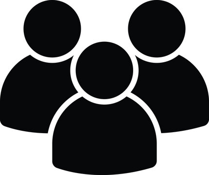 users icon, people