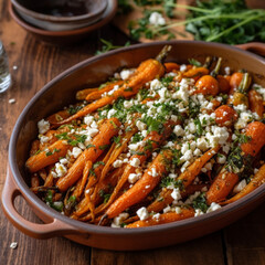 Roasted Carrot Dish