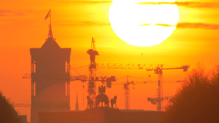 Brandenburg Gate Sunrise , Brandenburger Tor Sonnenaufgang © Volker