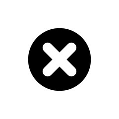 Obraz premium Close vector icon. Delete icon. remove, cancel, exit symbol.