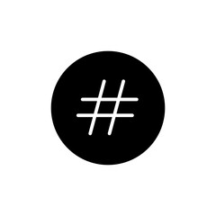 Fototapeta premium Hashtag icon vector. hashtag simbols