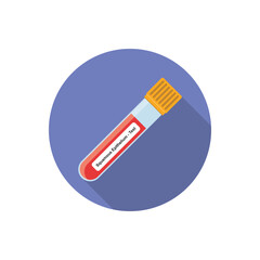 Squamous Epithelium Test Concept Design. Vector Illustration.
