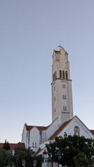 Church in city of Tangier, Morocco.