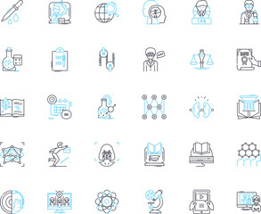 Digital shopping linear icons set. E-commerce, Online, Marketplace, Virtual, Checkout, Delivery, Cart line vector and concept signs. Rewards,Discounts,Easy outline illustrations Generative AI