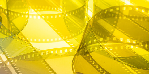 film production media film festival abstract background with film strip.abstract colorful background banner with film strip
