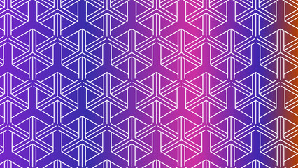Seamless line abstract geometric pattern Colorful backdrop best for graphic and web design Vector