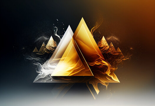 Triangulos logo chique