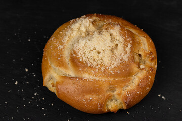 soft fresh bun with coconut filling
