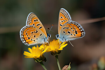 Obraz premium Spring into Beauty with Butterfly AI Generated